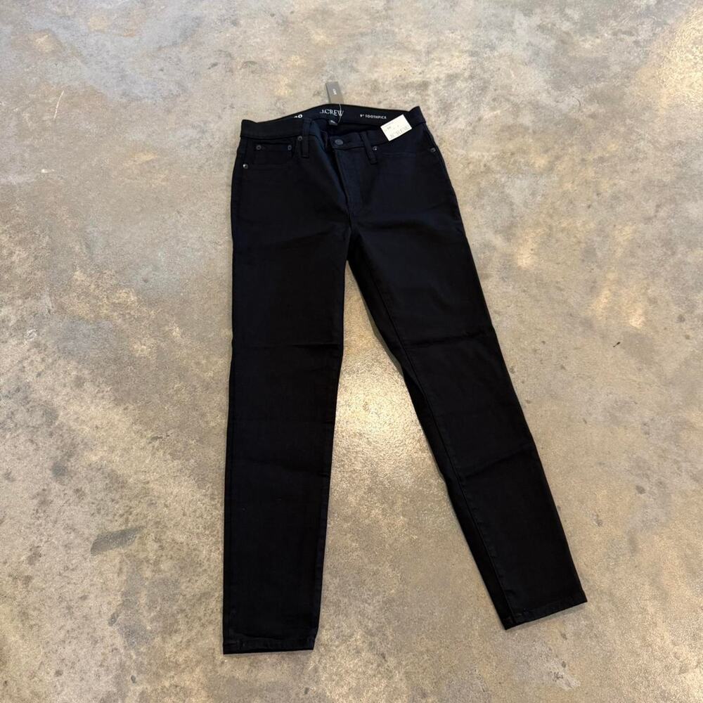 J. Crew NWT Women's Toothpick Jeans Back - Size 30
